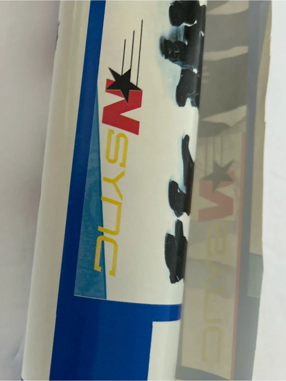 *NSYNC Rare Vintage Wrapping Paper Roll - Good Condition (Measures 64” x 30.5”)
